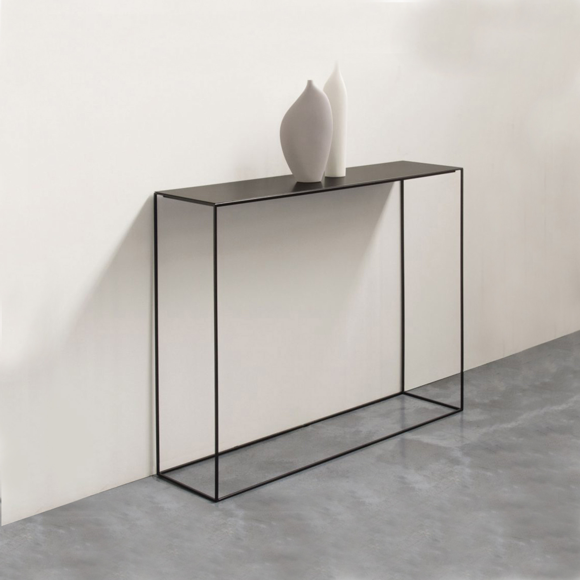 ARTI E MESTIERI console ZEUS (Slate - varnished Metal) 