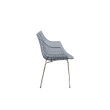 Meridiana Chair - Steel Chromed