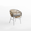 Raphia Rattan Chair