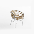 Raphia Rattan Chair