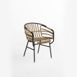 Raphia Rattan Chair