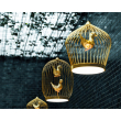 Tweet Ceiling Lamp - Gold