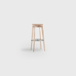 fifty-up-stool-wood-brown-chromed-metal-modern-elegant-luxury-living-room