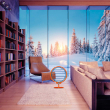 donut-bag-electric-radiator-portable-modern-living-room