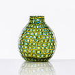 Murrine Romane Vase Green