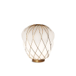 Pinecone Table Lamp Gold