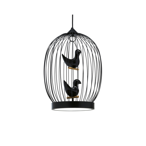 Tweet Ceiling Lamp - Black