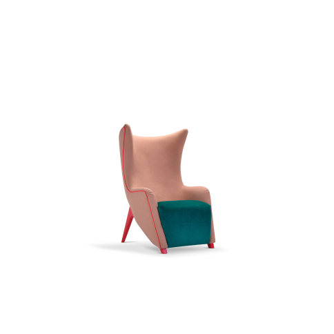 Gea High Armchair