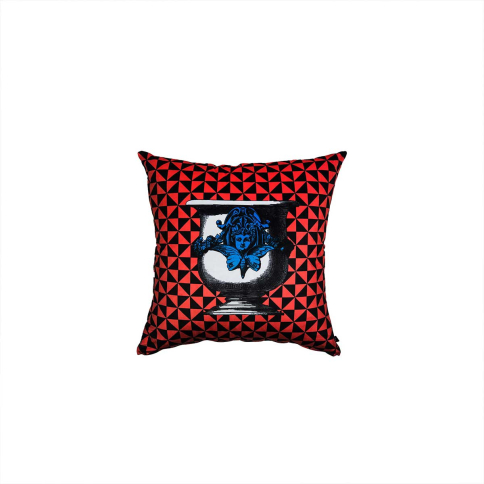 Evaso Coral Red Accent Cushion