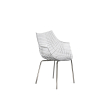 Meridiana Chair - Steel Chromed