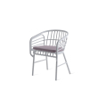 Raphia Aluminium Chair