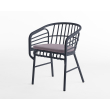 Raphia Aluminium Chair