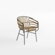 Raphia Rattan Chair