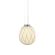 Pinecone Suspension Lamp Chrome