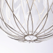 Pinecone Suspension Lamp Chrome