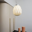 Pinecone Suspension Lamp Chrome