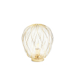 Pinecone Table Lamp Gold