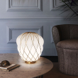 Pinecone Table Lamp Gold