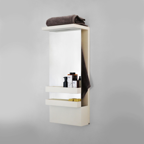 Mirror Shelf Towel Warmer