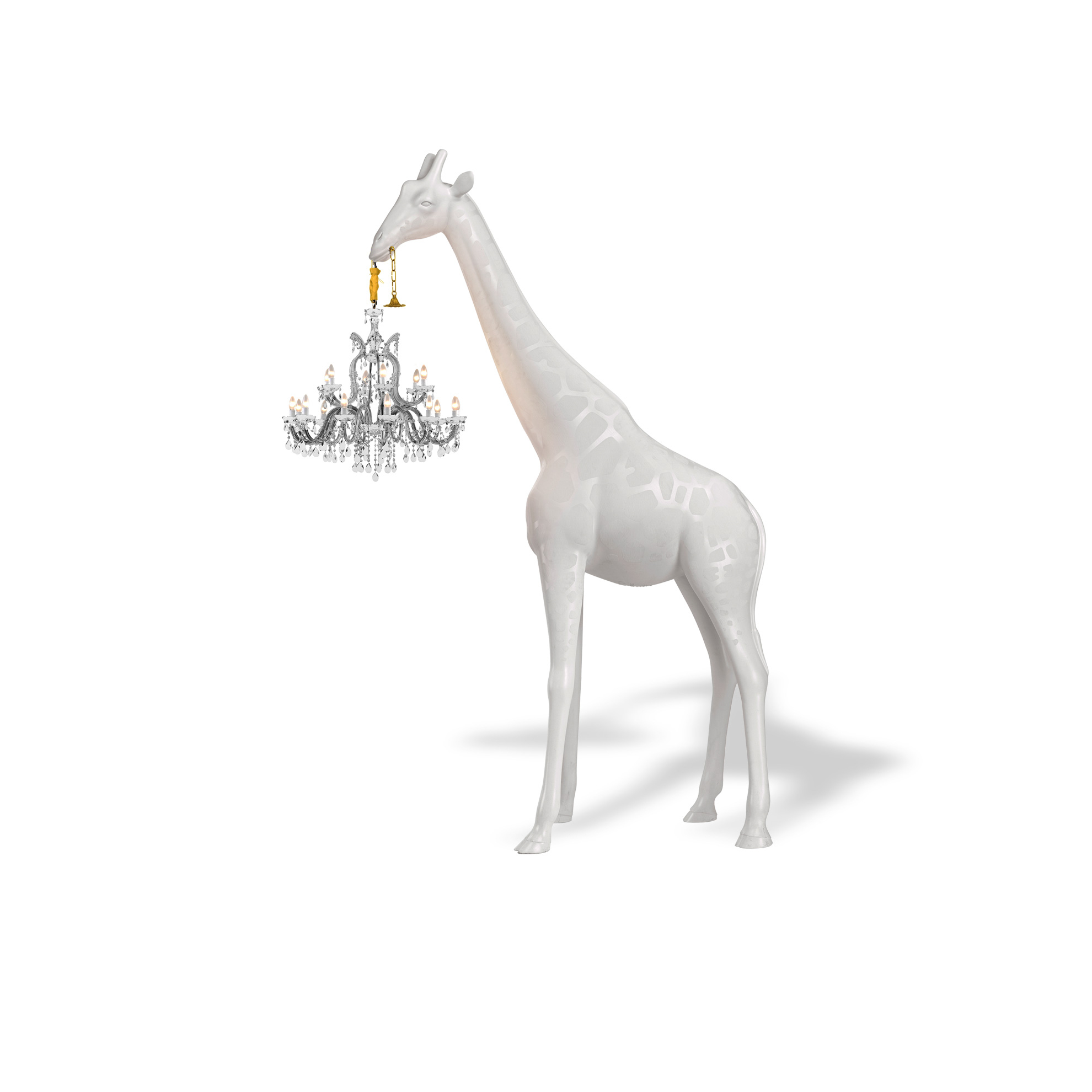 Giraffe in Love XL Floor Lamp by Qeeboo by Marcantonio, Designer Italian  New Products