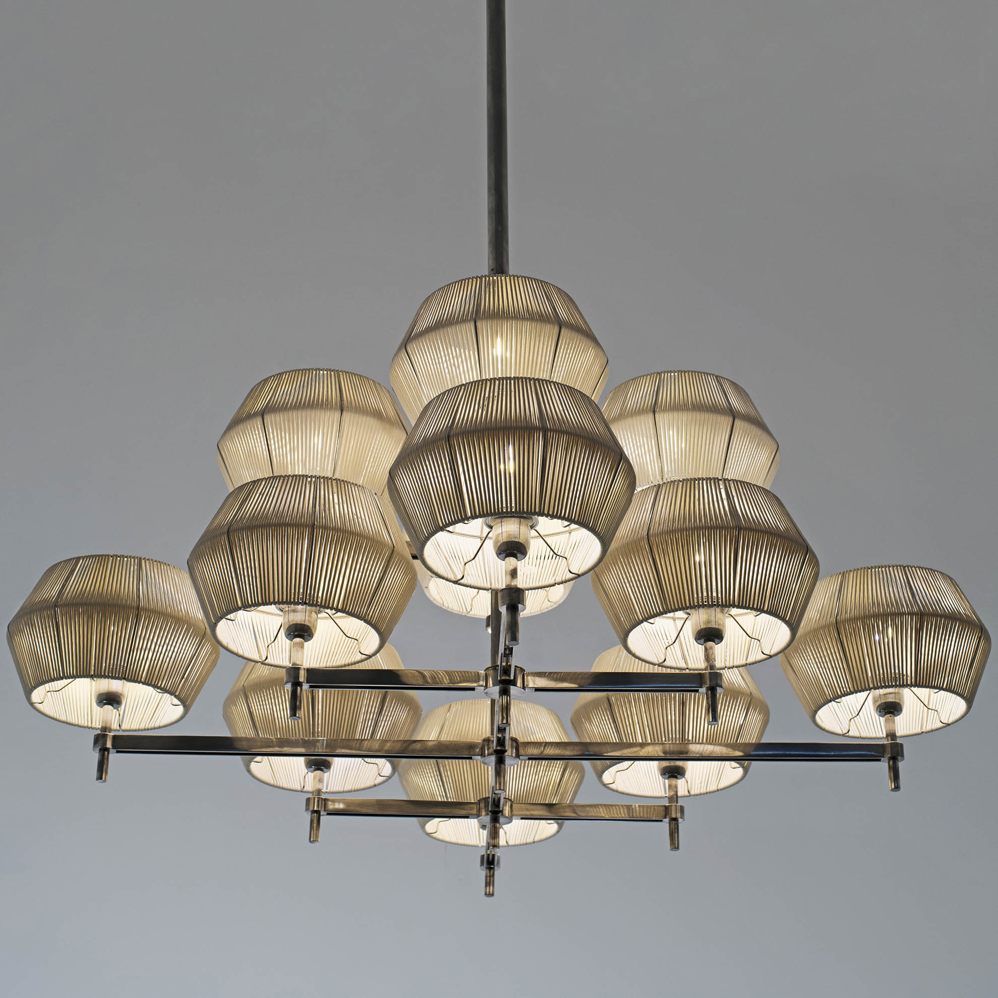 Lampada piantana in stile moderno Roxie 023 TL65D di Novecento